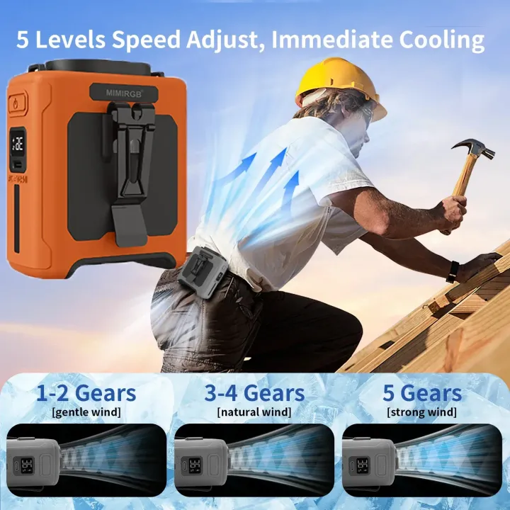 Portable%20Waist%20Fan%2010000mAh%20with%20Power%20Bank%20LED%20Lighting%20Hanging%20Neck%20Fan%205%20Speed%20Strong%20Airflow%20Cooling%20Fan%20for%20Outdoor%20Working%20-%20Image%203