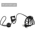 3W 5W LED Light Fountain Pump Fish Tank Water Pump for Rockery Garden Aquarium Decoration Air Pump 220V EU Plug. 