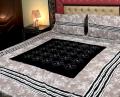 Embroidered Patch Work King Size BedSheet - High Quality - Cotton Double Bedsheet Embroided. 