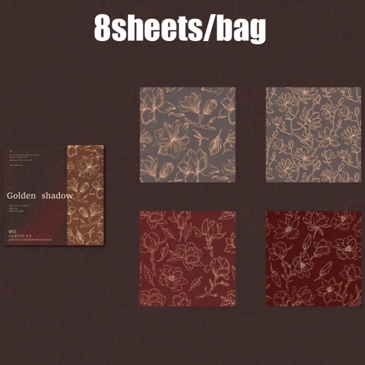 Mr.Paper%20Hot%20Stamping%20Craft%20Material%20Paper%20Lily%20Cherry%20Blossom%20Flower%20Theme%20Sulfuric%20Acid%20Paper%20Material%20Home%20Decoration%20Gifts%20-%20Image%207