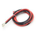 2 Meter Silicon Wire 8 10 12 14 16 18 20 22AWG Heatproof Soft Silicone Silica Gel Wire Cable (1Meter Red+1Meter Black) ).