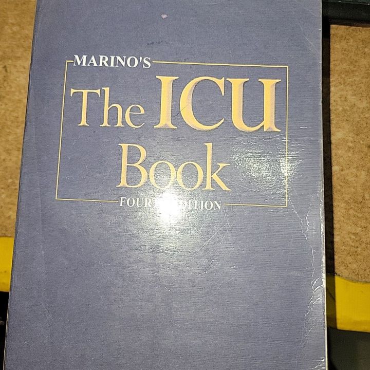 Marino's The ICU Book By Marino | Daraz.com.bd