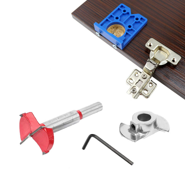 Woodworking Hole Drilling Guide Locator 35mm Hinge Opening Locator ...