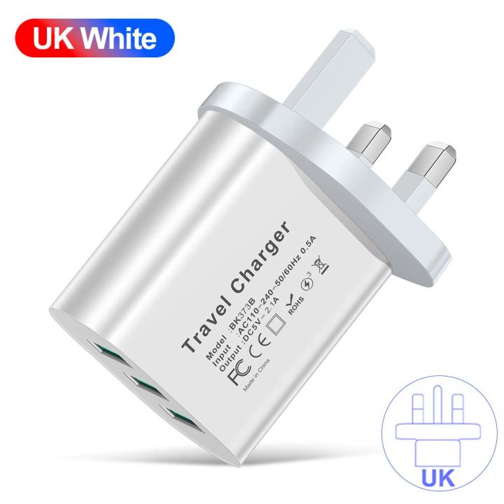 EU/US/UK%203%20Ports%20USB%20Travel%20Charger%20Charge%20Wall%20Charging%20For%20iPhone%20Xiaomi%20Samsung%20Mobile%20Phone%20Plug%20Charging%20Adapter%20-%20Image%207