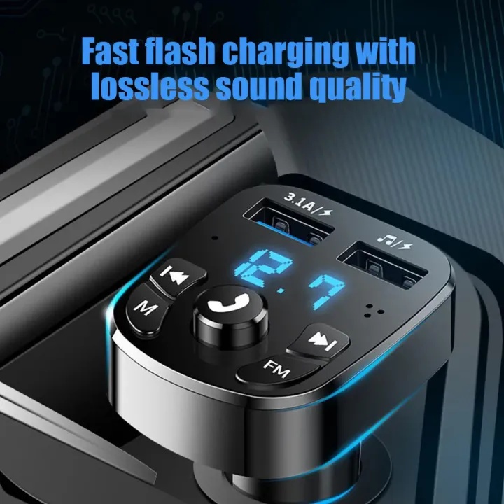 Bluetooth%205.0%20Car%20Receiver%20Dual%20USB%20Car%20Kit%20FM%20Transmitter%20Audio%20MP3%20Player%20Autoradio%20Handsfree%203.1A%2012-24V%20USB%20Fast%20Charger%20-%20Image%203