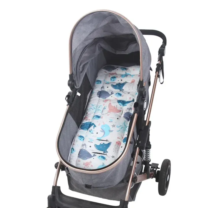 Comfortable%20Cotton%20Baby%20Stroller%20Pad%20Four%20Seasons%20General%20Soft%20Seat%20Cushion%20Child%20Cart%20Seat%20Mat%20Kids%20Pushchair%20Cushion%20Thickened%20-%20Image%203