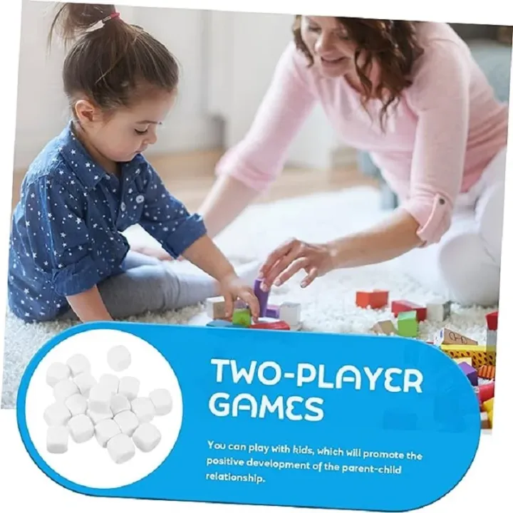 10Pcs%2018mm%20D6%20Round%20Corner%20Empty%20Acrylic%20White%20Blank%20Dice%20For%20DIY%20Board%20Game%20Write%20Painting%20Graffiti%20Props%20Educational%20Toys%20tool%20-%20Image%205