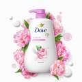 Dove Body Wash for Women Moisturizing Renew Peony & Rose Oil Cleanser All Skin 1L.