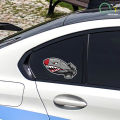 Interesting Bomb Flying Tiger Shark Mouth Car Stickers Windshield Bumper VAN Sunscreen Custom Printing Vinyl Decals Decorative. 