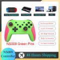 GAMINJA NS009 Bluetooth Game Controller Wireless Gamepad For Nintendo Switch Console PS3 PC Windows 7 10 Dual Vibration Joystick. 