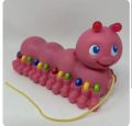 Leap Frog Pink Caterpillar Alphabet Learning Toy ABCs Colors Music Tested. 