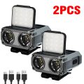 Ultra Bright Mini Rechargeable Head Lamp LED Clip on Cap Light Waterproof Sensor Hat Light Flashlight Headlamp for Fishing Camp. 