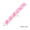 5 Grids Acrylic Clear Nail Brush Shelf Portable Mini crystal Painting Pen Rest Holder Stand Colorful UV Gel Brush Display Holder.