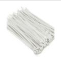 Cable tie white clip Nylon cable tie wire zip ties self locking 8 inch (100 piece packet). 