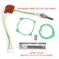 12V 2KW Air Diesel Heater Plug Service Kit Ceramic Glow Plug Air Diesel Parking Heater Part for Eberspacher D2 D4 D4S Heaters. 