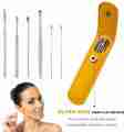 Ear Cleaner Set Earpick Ear Wax Remover Ear Spoon Curette Ear Cleaning Spiral Earpick Easy Earwax Removal Ear Cleaner Kit Gadget. 