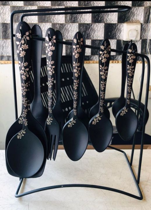 Luxury Tongs, 14 guage 29 PCs cutlery set and coffee table spoon with affordable price