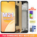 6.4'' Super AMOLED M21 Display, for Samsung Galaxy M21 M215 M215F M215F/DS Lcd Display Touch Screen Digitizer Assembly Parts. 