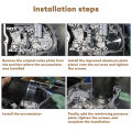 TRANSPEED DQ200 0AM Automatic Transmission Aluminum Improve Piston Housing Base Shim Pad DSG 7 Speed For VW AUDI SEAT SKODA. 
