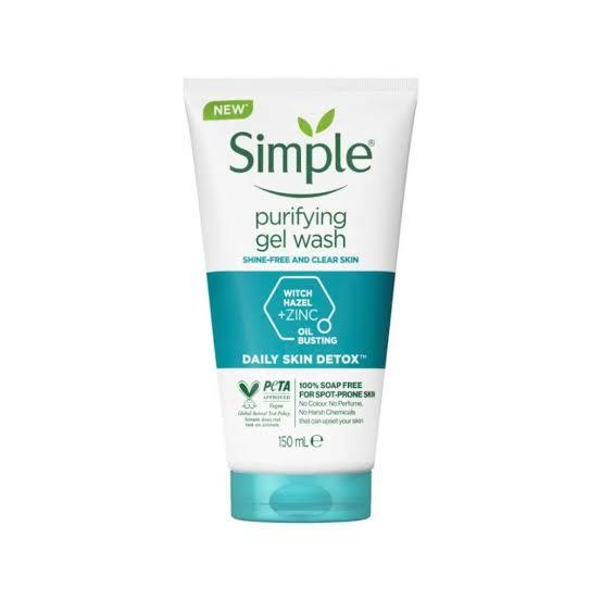 SIMPLE%0A%0APurifying%20Facial%20Gel%20Wash%20For%20Oily%20&%20Sensitive%20Skin%20150ml%20-%20Image%205