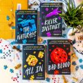 A naturals series by jennifer lynn barnes 4 books set ( the naturals , killer instinct , All in , bad blood ). 
