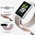 Nylon Loop Strap for Samsung Galaxy Fit 3 Adjustable Elastic Bracelet Watchband for IWatch Samsung Galaxy Fit3 Band Accessories. 