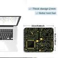 Circuit Board Pattern overlock Mouse Pad Desk accessories office Pad Computer Laptop Pad Keyboard Mouse Pad Game Console Pad. 