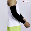 VIXEN Multipurpose Uv Protection Arm Sleeves (Black, Free Size Without Hole). 