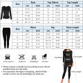 Plus Size Winter Thermal Underwear Suits Women's Long-Sleeved Tops Pants 2PCS Soft Comfortable Ladies Layer Clothing 6 Color. 