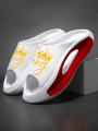 Men's and Women's Slippers Fashion Non-Slip Couple Slippers Eva 2 Colors 36-45. 