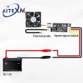 Single 12V 0.8A DC PWM 2-3 Wire Fan Temperature Control Speed Controller Chassis Computer Noise Reduction Module NTC B 50K 3950. 