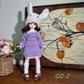 Sweet Cute Lolita Style Dress for 30cm 1/6 BJD Fat Body Dolls Baby Doll Clothes Outfit Dollhouse Accessories DIY Toys Girl .