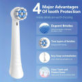 Toothbrush Replacement Heads Compatible with Oral B IO 10 9 8 7 6 5 4 3 Series Electric Toothbrush, 4 Pack Brush Heads.