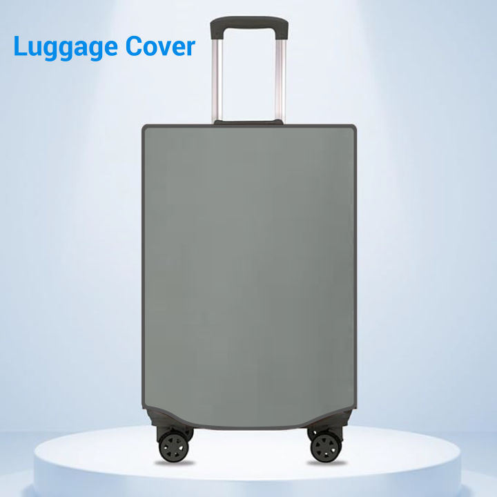 Luggage%20Cover%2024%20inch%20-%20Protective%20Dustproof%20Suitcase%20Cover%20for%20Travel,%20Solid%20Color%20Trolley%20Case%20Protector%20-%20Image%203