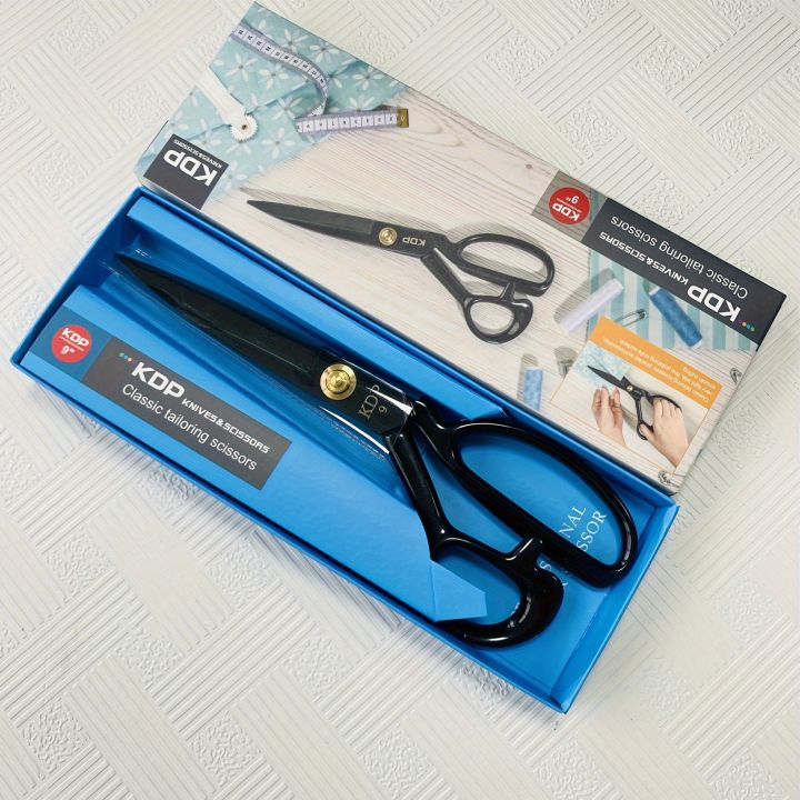 KDP Professional Tailoring Scissor 10inch/12inch Soft Rubber Grip