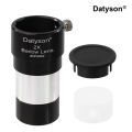 Datyson 2-Elements 2X Barlow Lens 5P9962 Fully Multi-Coated Optics for 1.25"  Astronomy Eyepiece. 