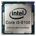 Intel Core i3 9th Gen (i3-9100) Processor – Fast, Stable & Great for Everyday Use. 
