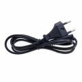 1m EU US AC Power Cable 2pin IEC C7 Power Extension Cord For PSP PSV PS2 PS3 Portable Radio Laptop CD Player.