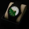 Minimalist Arabic Numerals Men’s white& Black& Wristwatch materials steel& and–. 