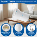 4Pack 3W MR11 GU11 LED Spot Light Bulb 35mm Diameter AC 220V MR11 GU4 GU10 GU5.3 Lamp Bright Mini COB LED Spotlight Lamp. 