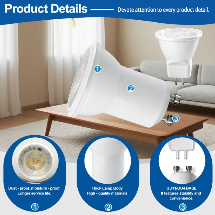 4Pack%203W%20MR11%20GU11%20LED%20Spot%20Light%20Bulb%2035mm%20Diameter%20AC%20220V%20MR11%20GU4%20GU10%20GU5.3%20Lamp%20Bright%20Mini%20COB%20LED%20Spotlight%20Lamp%20-%20Image%205
