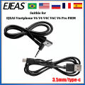EJEAS Vnetphone V6 V4 V4C V6C V6 Pro FBIM 3.5mm/Type-C Jack  Motorcycle Helmet Intercom Headset Accessories USB Charging Cable. 