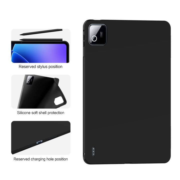 Soft%20Case%20For%20%20POCO%20Pad%20X1%20Mi%20Pad%207/7Pro%20Mi%20Pad%208/8Pro%2011.2%20Inch%20Tablet%20Protective%20Cover%20TPU%20Silicone%20Shell%20Back%20Cover%20-%20Image%204