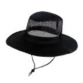 Fishing Hat Mountaineering Cap Outdoor Camping Mesh Cap Men's Sun Umbrella Large Brimmed Hat Hat Travel Sun Cap.