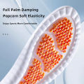 Sport Insoles Full for Feet PU air cushion Sole Soft Breathable Shock Absorption Running Shoes Pad for Arch Support Insole.
