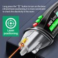 ANENG VC1019 Red Laser Test Pen Voice Broadcast Voltage Detector Volt Current Non Contact Pen Electric Teste Meter Tool 1PC. 