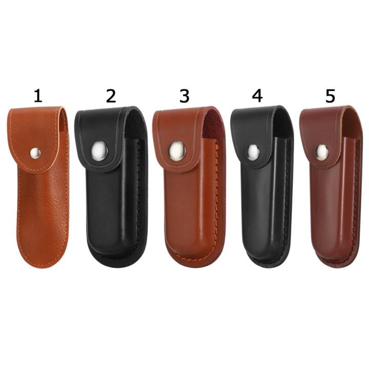 High%20Quality%20Leather%20Sheath%20Holder%20Knife%20Sheath%20Holster%20Camp%20Outdoor%20Carry%20Belt%20Loop%20Case%20Fold%20Knife%20Tool%20Flashlight%20Case%20-%20Image%204