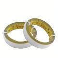 Steel Adhesive Tape Measure, Imperial and Metric Scale Ruler Sticker, Left To Right Reading Self-Adhesive Measuring Tape. 