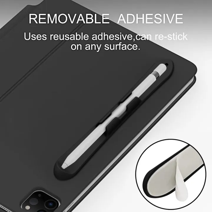 Silicone%20Pencil%20Holder%20Self%20Adhesive%20Anti-loss%20Tablet%20Touch%20Pen%20Slot%20Flexible%20Multifunctional%20for%20Pencil%201st/2nd%20Generation%20-%20Image%202