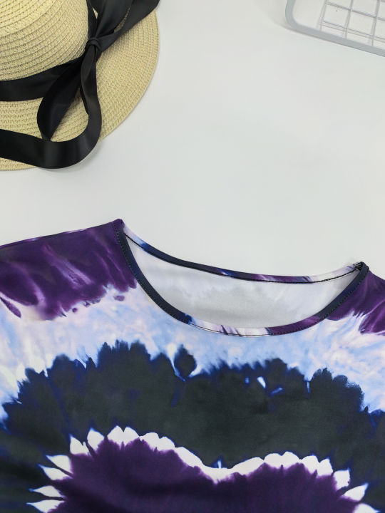 plus%20size%20tie-dye%20heart-print%20T-shirt%20casual%20short-sleeved%20knitted%20top%20round%20neck,%20spring%20and%20summer%20series,%20large%20size%20shirt%20-%20Image%203